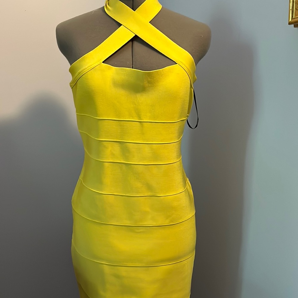 Herve leger bandage knit dress